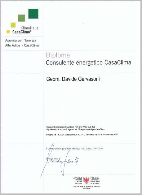 certificazioni 